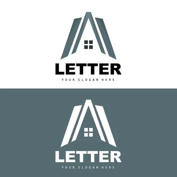 A Letter Logo, Letter Logotype Vector, Product Brand Design, Company Initia.. Stock Illustration