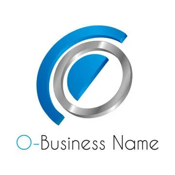 Letter logo O Stock Illustration