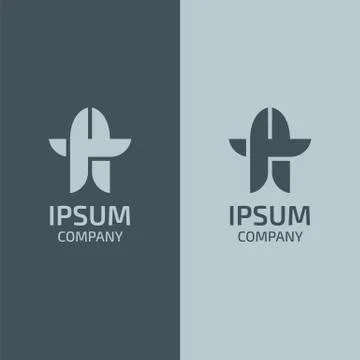 Letter A logo template. Vector sign for your design. Stock Illustration