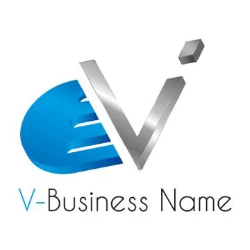 Letter logo V Stock Illustration
