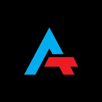 Letter A logo vector abstract template Stock Illustration