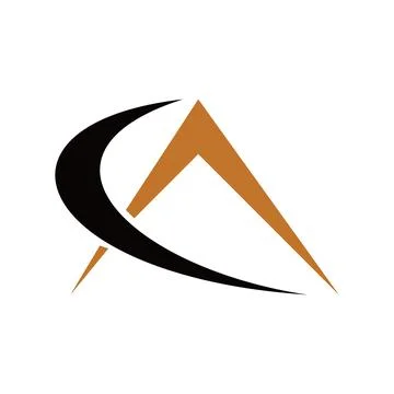 Letter A Logo Vector Design Stock Illustration