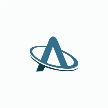 Letter ‍A logo vector design  template Stock Illustration