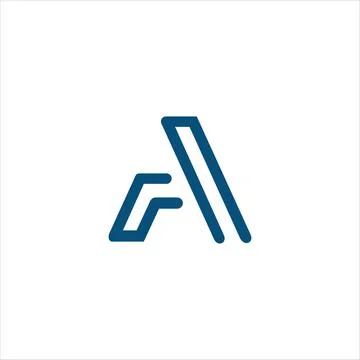 Letter ‍A logo vector design  template Stock Illustration