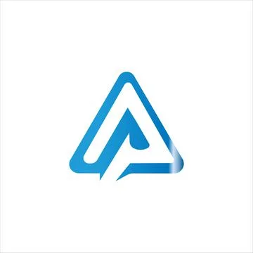 Letter ‍A logo vector design  template Stock Illustration