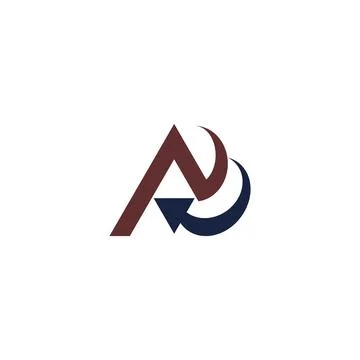 Letter ‍A logo vector design  template Stock Illustration