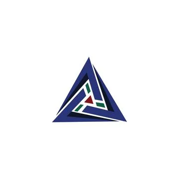 Letter ‍A logo vector design  template Stock-Illustration
