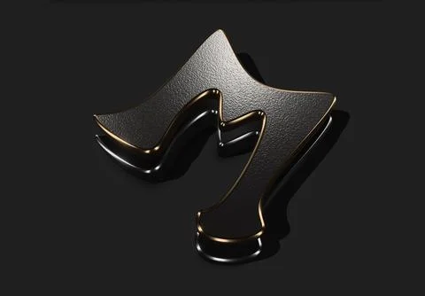 Letter M Background Stock Illustration