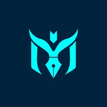 Letter m creative logo concept Stock Illustration