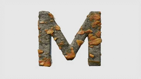 Letter M Stock Footage 306247630
