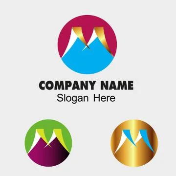 Letter M Illustrazione stock