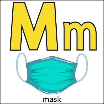 Letter M. Stock Illustration