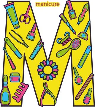 Letter M Stock Illustration