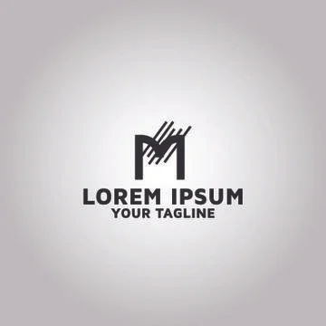 Letter M initial M Logo design idea and inspiration Stock Illustration
