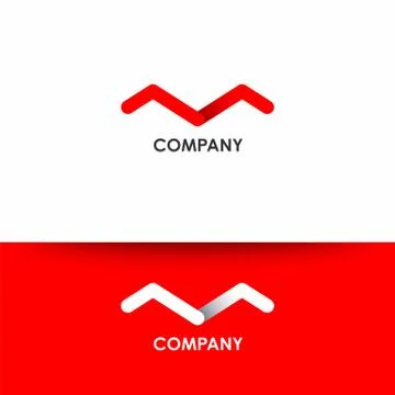 Letter M logo design template elements. Vector sign. イラスト素材