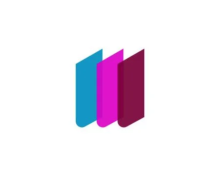 Letter M logo Illustrazione stock