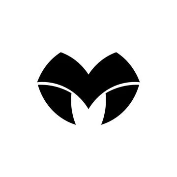 Letter M logo Stock Illustration