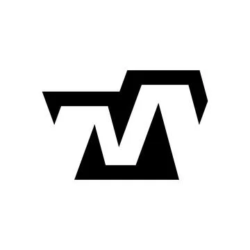 Letter M logo Stock Illustration