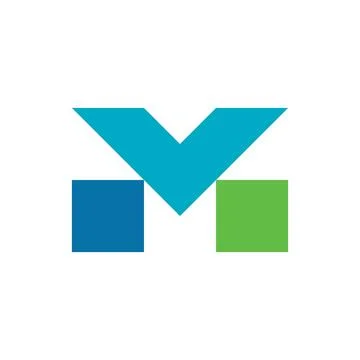 Letter M logo Stock Illustration
