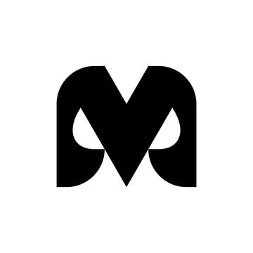 Letter M logo Stock Illustration