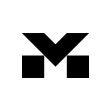 Letter M logo Stock Illustration