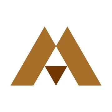 Letter M logo Stock Illustration