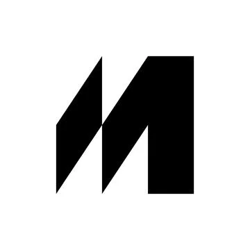 Letter M logo Stock Illustration