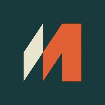 Letter M logo Stock Illustration