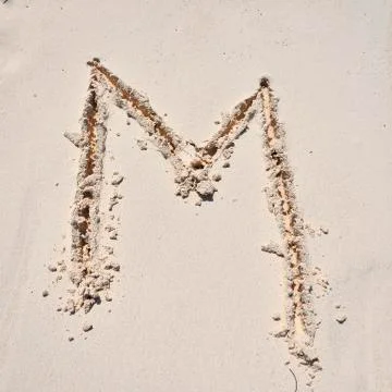 Letter m Stock Photos
