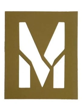 Letter m Stock Photos