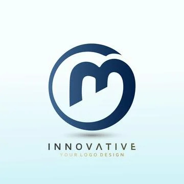 Letter M vector logo design template idea and inspiration Stock Illustration
