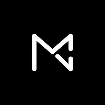 Letter mc logo Stock Illustration