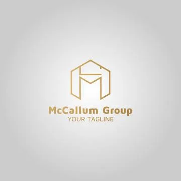 Letter MC vector logo design Stock Illustration