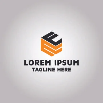 Letter ME initial ME vector logo design idea and inspiration Stock Illustration