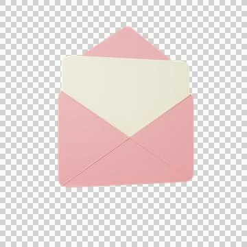 Letter minimal icon 3d Stock Illustration