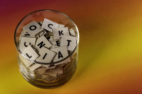 Letter Mix Stock Photos