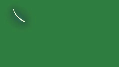Letter Motion With Wallpaper Isolated Green Screen Stock Video Stock Footage 338014534