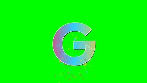 Letter Moving on Chroma Key for Compositing Video stock 336898828