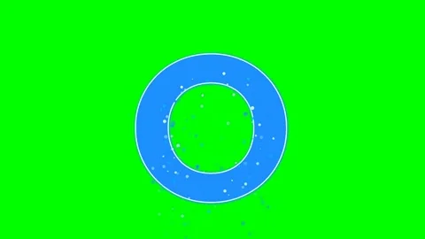 Letter Moving - Chroma Key Green Screen Footage 動画素材 336892851