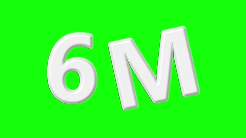 Letter Moving Transparent Background Animation Video stock 341329388