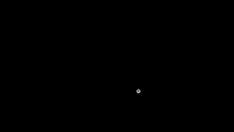 The Letter N Of Ice Isolated On Black With Alpha Matte. Video stock 72155651