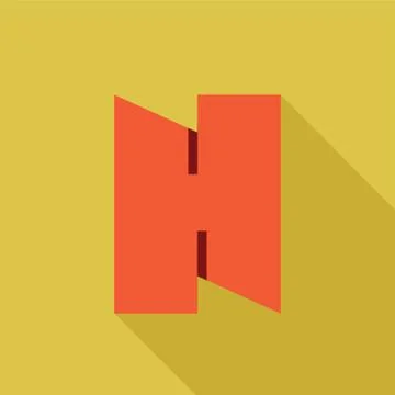 Letter N Illustrazione stock