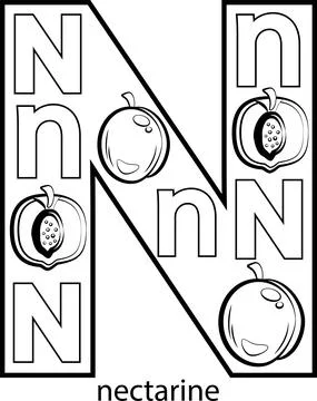 Letter N Stock Illustration