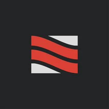 Letter N logo Stock Illustration