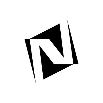 Letter N logo Stock Illustration