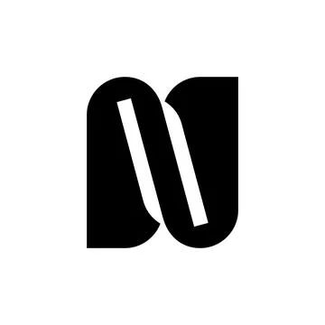 Letter N logo Stock Illustration