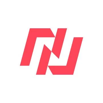 Letter N logo Stock Illustration