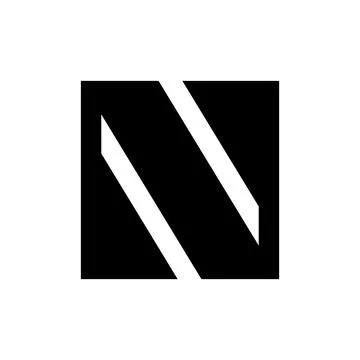 Letter N logo Stock Illustration