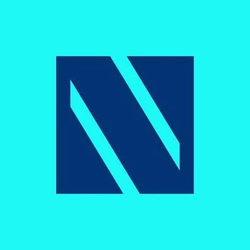Letter N logo Stock Illustration
