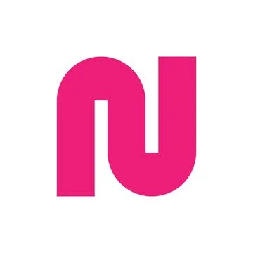 Letter N logo Stock Illustration